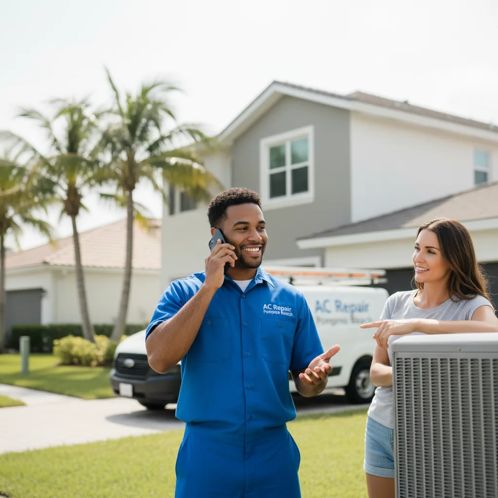 AC Repair Pompano Beach customer support in Willis